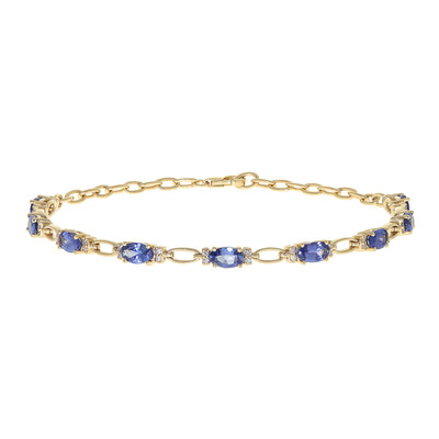 14K AAA Tanzanite Gold Bracelet (CIRARI)