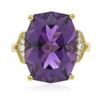 14K Amethyst Gold Ring