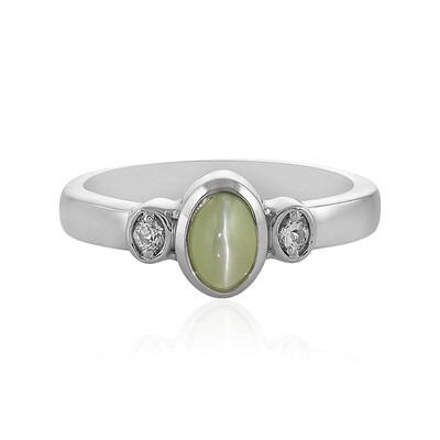 Cat´s Eye Chrysoberyl Silver Ring