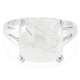 Mutuca Rutile Quartz Silver Ring