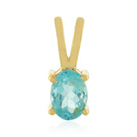 Apatite Silver Pendant