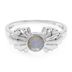 Romanian Spectrolite Silver Ring