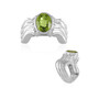 Peridot Silver Ring (de Melo)