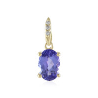 9K Tanzanite Gold Pendant