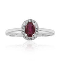 10K AAA Mozambique Ruby Gold Ring