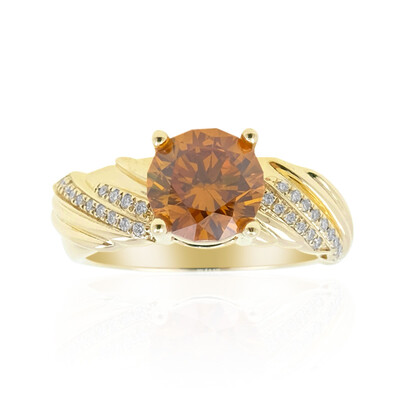 14K Sphalerite Gold Ring (de Melo)