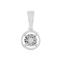 9K Flawless (F) Diamond Gold Pendant (LUCENT DIAMONDS)