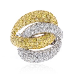 18K SI2 Yellow Diamond Gold Ring (CIRARI)
