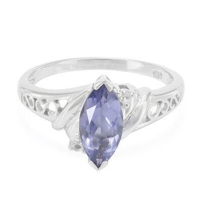 Madagascar Iolite Silver Ring