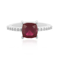 Madagascar Ruby Silver Ring