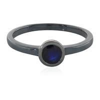 Madagascar Blue Sapphire Silver Ring