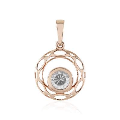 9K Zircon Gold Pendant (Ornaments by de Melo)