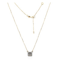 18K IF (D) Diamond Gold Necklace