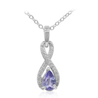 Tanzanite Silver Necklace