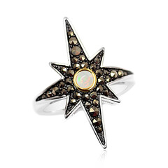 Welo Opal Silver Ring