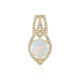Welo Opal Silver Pendant (Adela Silber)