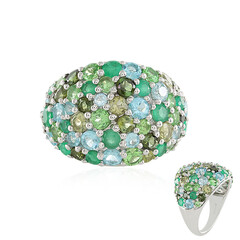 9K Green Tourmaline Gold Ring (KM by Juwelo)