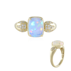 9K AAA Welo Opal Gold Ring (de Melo)