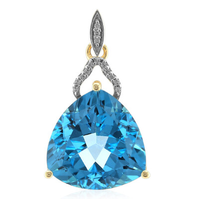 9K Marambaia Topaz Gold Pendant