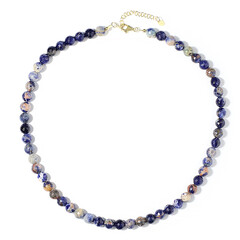 Sodalite Silver Necklace