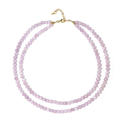 Kunzite Silver Necklace