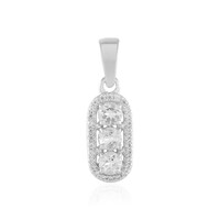 Danburite Silver Pendant