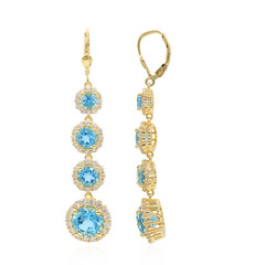 Marambaia Topaz Silver Earrings