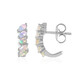 Welo Opal Silver Earrings