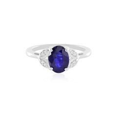 Madagascar Blue Sapphire Silver Ring