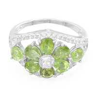 Paraiba Tourmaline Silver Ring