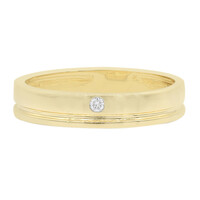 9K SI1 (G) Diamond Gold Ring