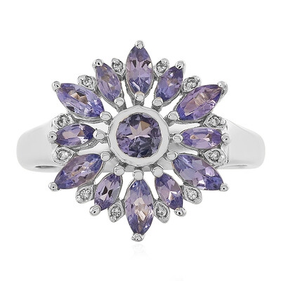Tanzanite Silver Ring