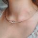 White Quartz Silver Necklace (TPC)