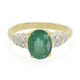 Bahia Emerald Silver Ring