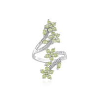 Peridot Silver Ring