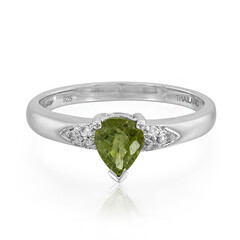 Paraiba Tourmaline Silver Ring