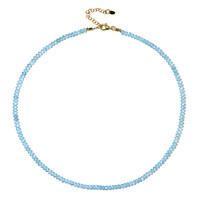 Sky Blue Topaz Silver Necklace
