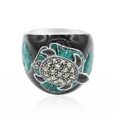 Marcasite Silver Ring