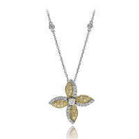 14K SI2 (H) Diamond Gold Necklace (CIRARI)