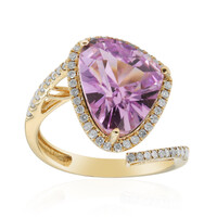 14K Patroke Kunzite Gold Ring (CIRARI)