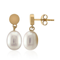 Freshwater pearl Silver Earrings