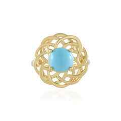 Sleeping Beauty Turquoise Silver Ring