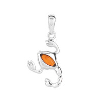 Baltic Amber Silver Pendant
