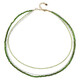 Peridot Silver Necklace