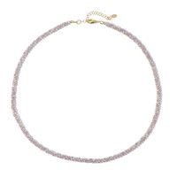 Kunzite Silver Necklace