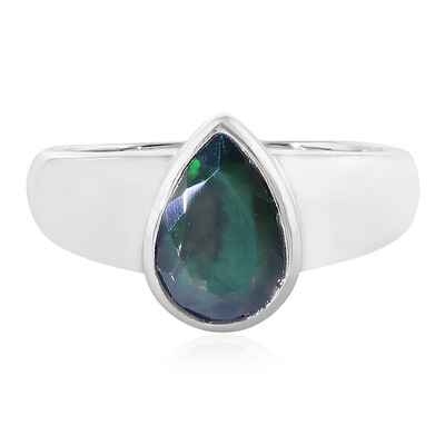 Mezezo Opal Silver Ring