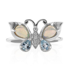 Welo Opal Silver Ring