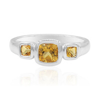 Citrine Silver Ring