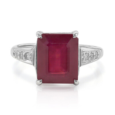 Madagascar Ruby Silver Ring