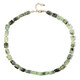 Prehnite Silver Necklace